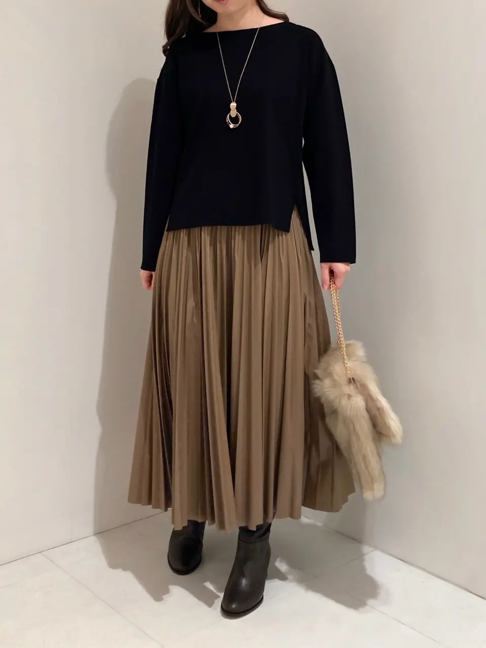 自由区 檀 コーディネート画像