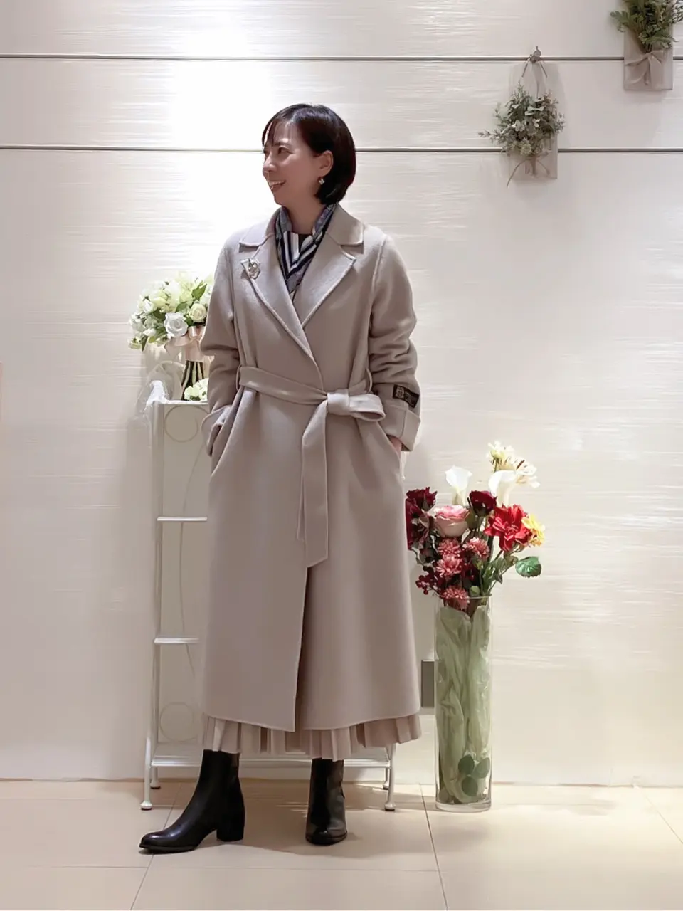  丸尾 コーディネート画像