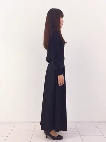 自由区 L スタッフ コーディネート画像