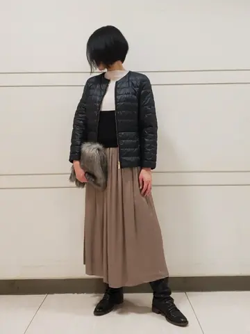 自由区 L スタッフ コーディネート画像