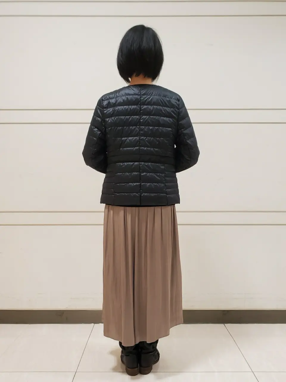 自由区 L スタッフ コーディネート画像