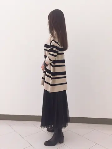 自由区 L スタッフ コーディネート画像