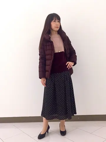 自由区 L スタッフ コーディネート画像