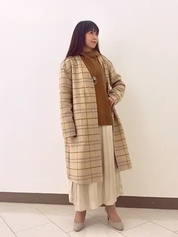 自由区 L スタッフ コーディネート画像