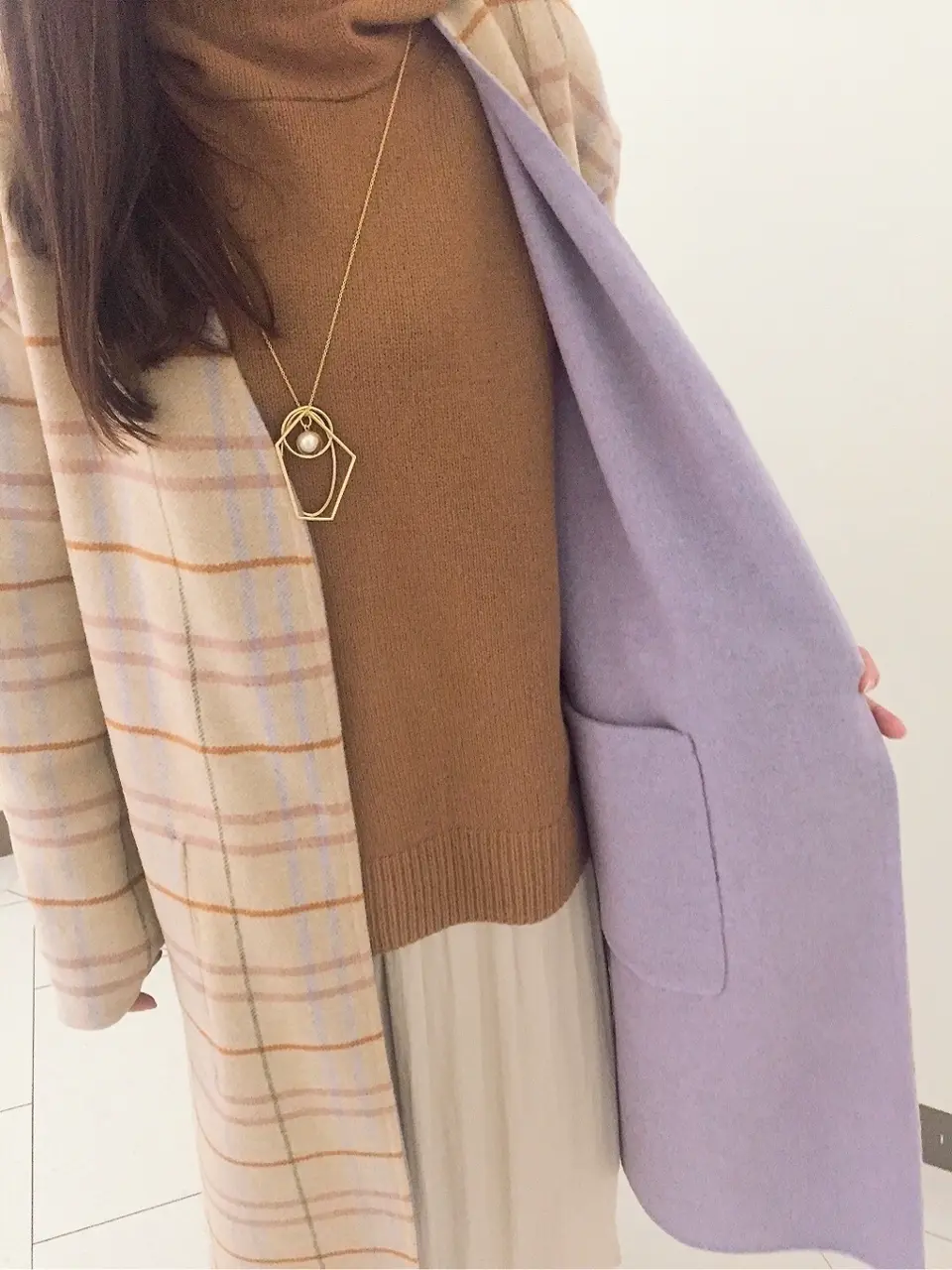 自由区 L スタッフ コーディネート画像