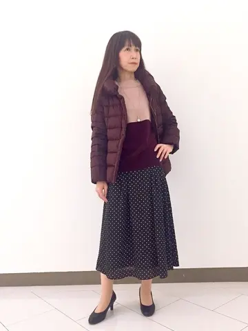 自由区 L スタッフ コーディネート画像