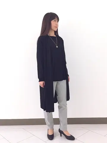 自由区 L スタッフ コーディネート画像