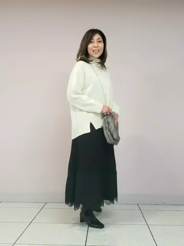 自由区 L 山崎 コーディネート画像