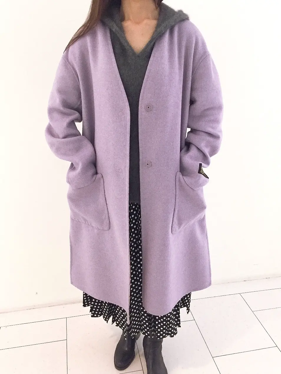 自由区 L スタッフ コーディネート画像