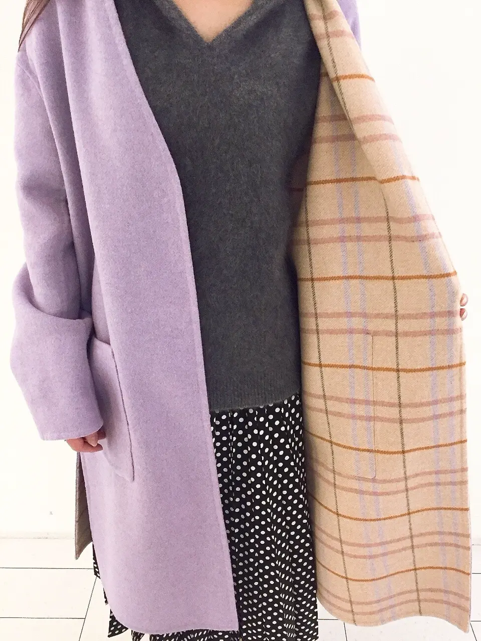 自由区 L スタッフ コーディネート画像