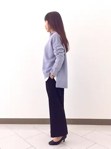 自由区 L スタッフ コーディネート画像