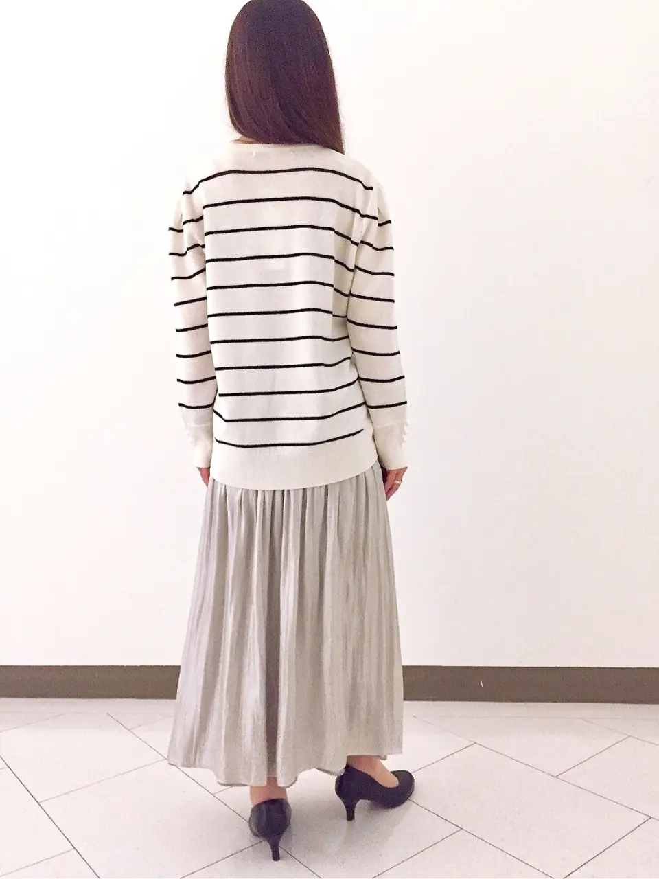 自由区 L スタッフ コーディネート画像