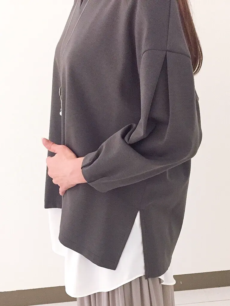 自由区 L スタッフ コーディネート画像