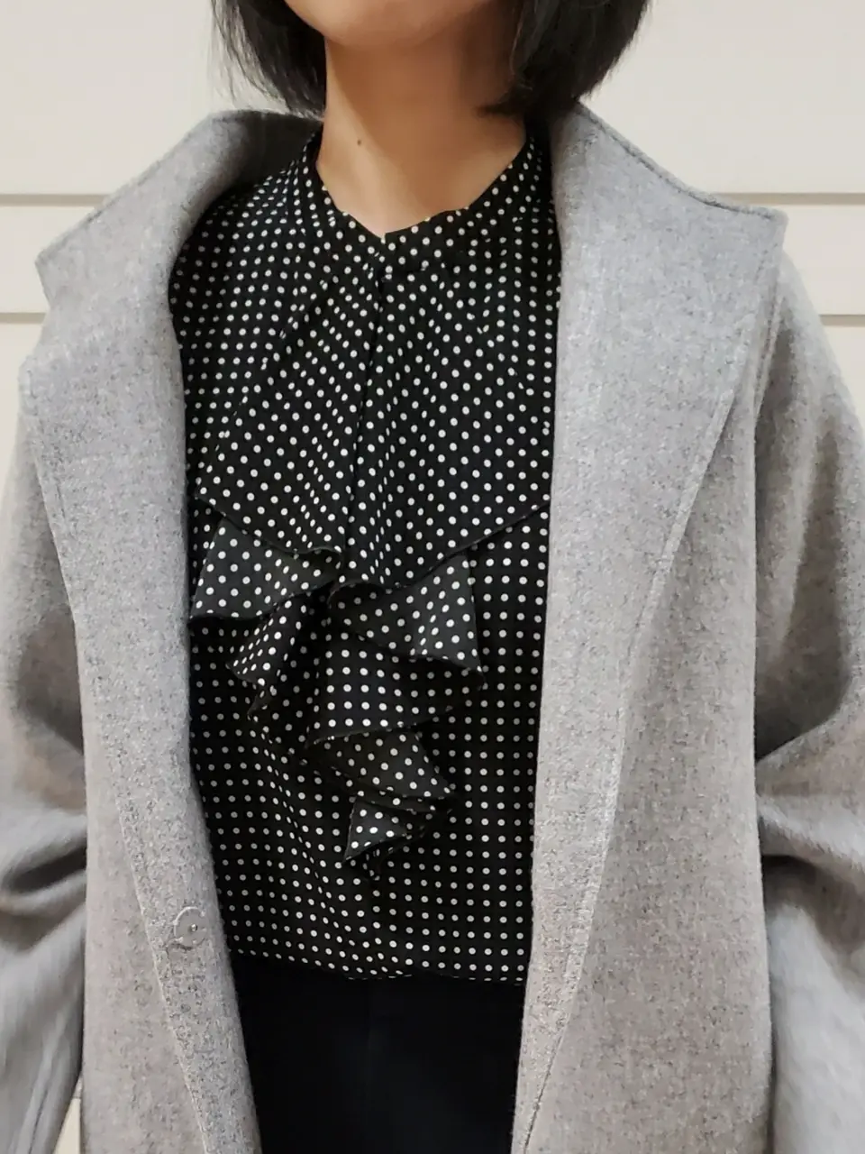 自由区 L スタッフ コーディネート画像