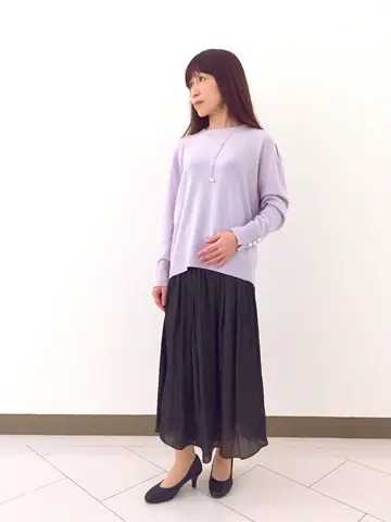 自由区 L スタッフ コーディネート画像