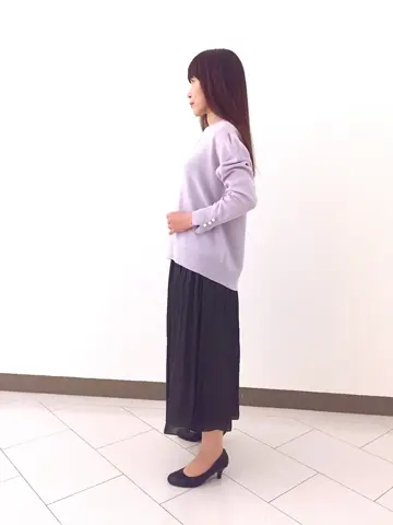 自由区 L スタッフ コーディネート画像