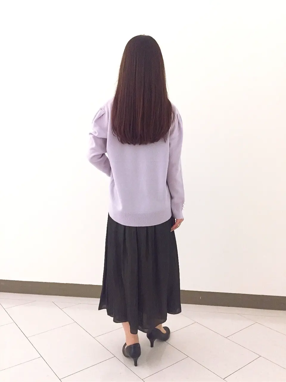 自由区 L スタッフ コーディネート画像