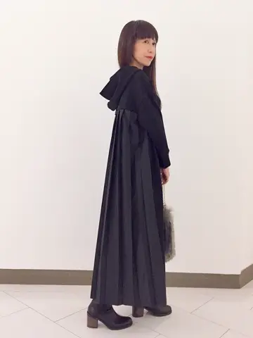 自由区 L スタッフ コーディネート画像