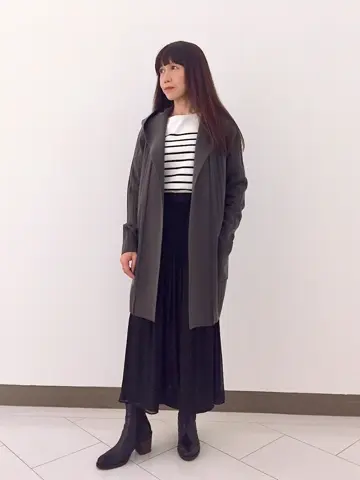 自由区 L スタッフ コーディネート画像