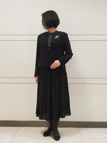 自由区 L スタッフ コーディネート画像