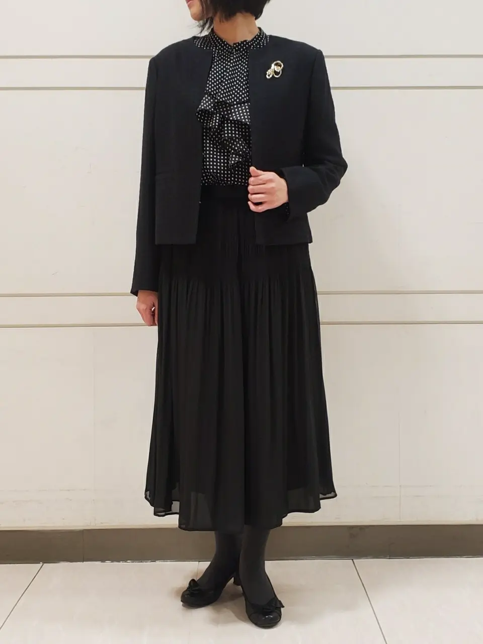 自由区 L スタッフ コーディネート画像