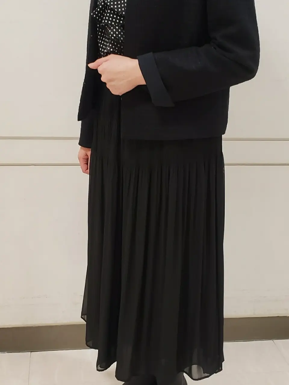 自由区 L スタッフ コーディネート画像