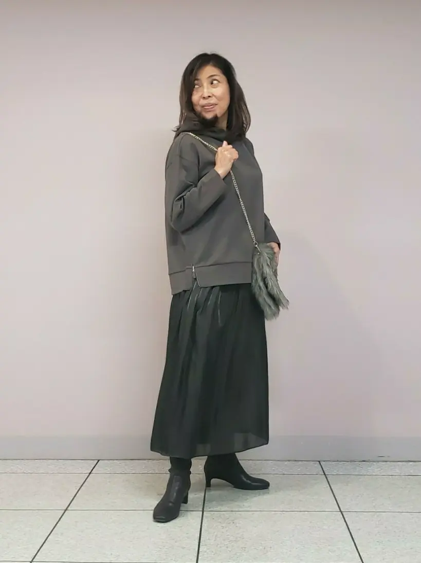 自由区 L 山崎 コーディネート画像