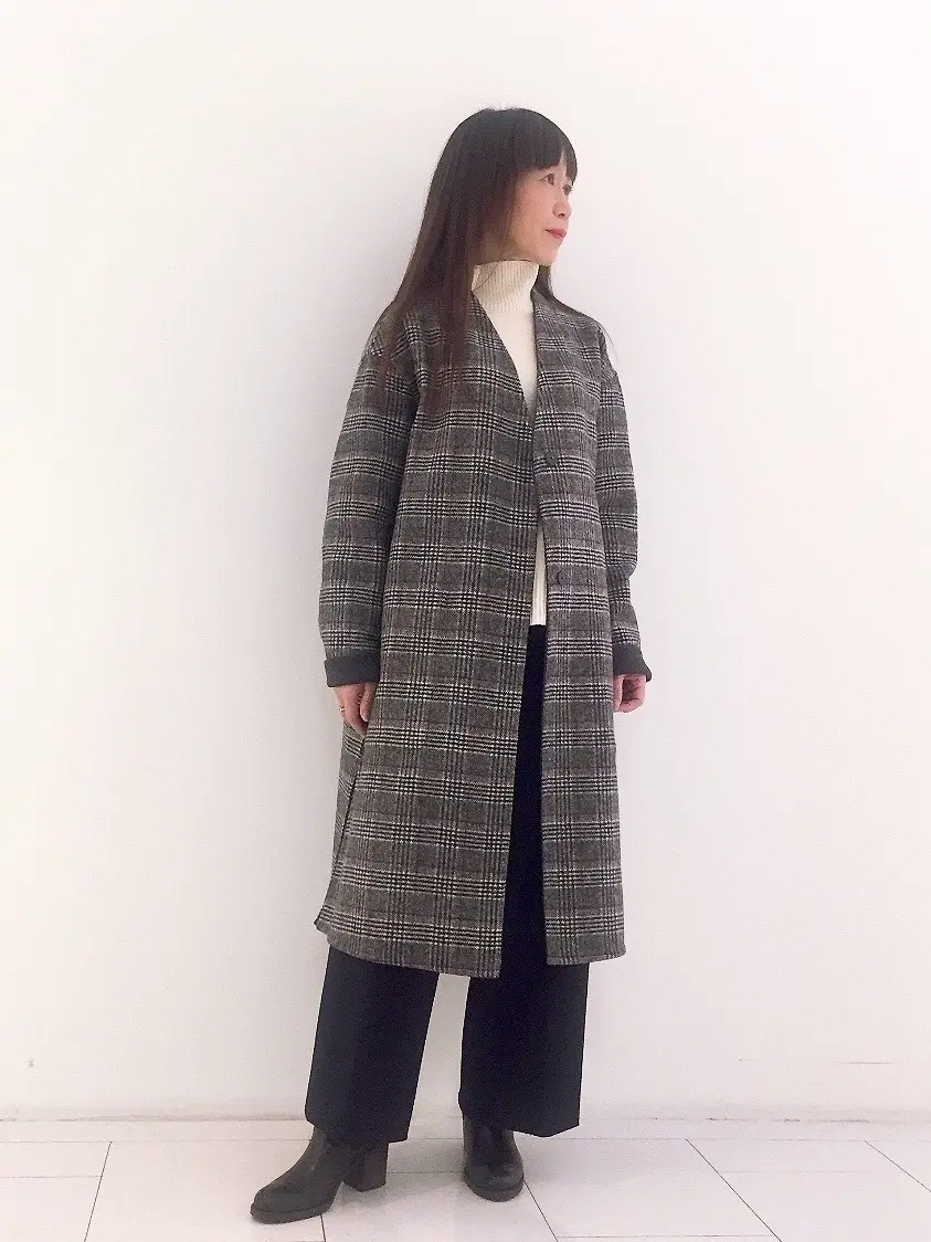 自由区 L スタッフ コーディネート画像