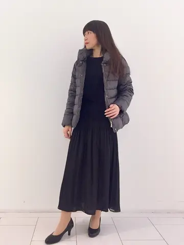 自由区 L スタッフ コーディネート画像