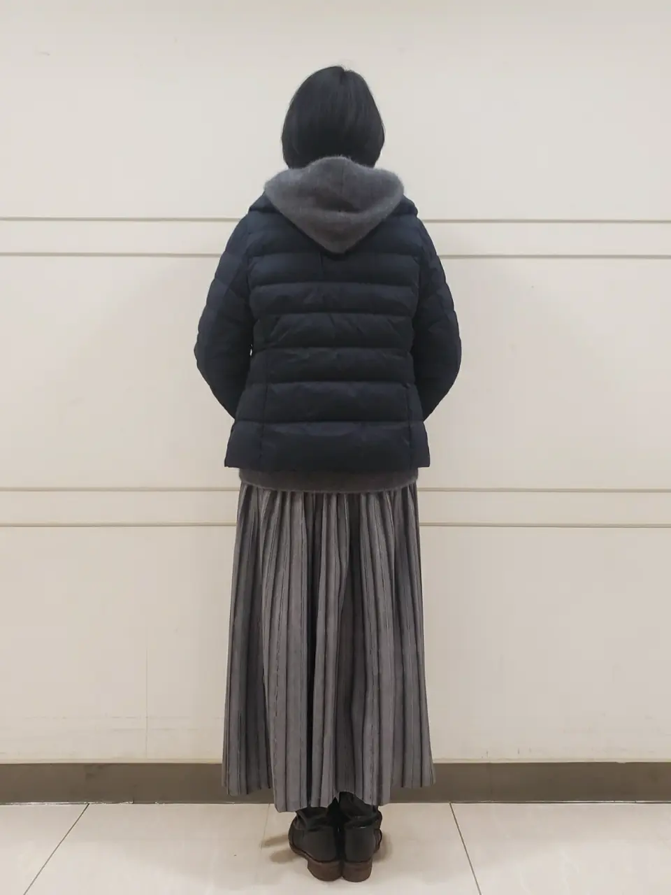 自由区 L スタッフ コーディネート画像