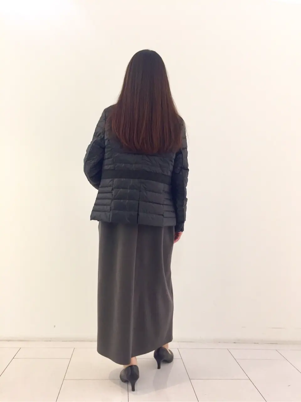 自由区 L スタッフ コーディネート画像