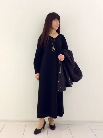 自由区 L スタッフ コーディネート画像