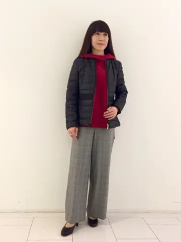 自由区 L スタッフ コーディネート画像