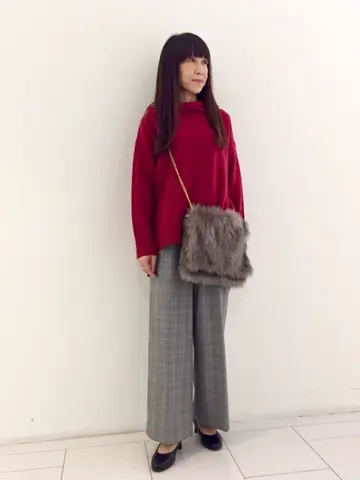 自由区 L スタッフ コーディネート画像