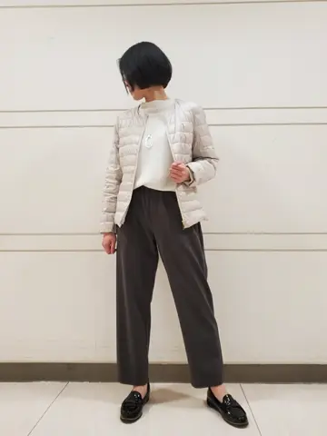 自由区 L スタッフ コーディネート画像