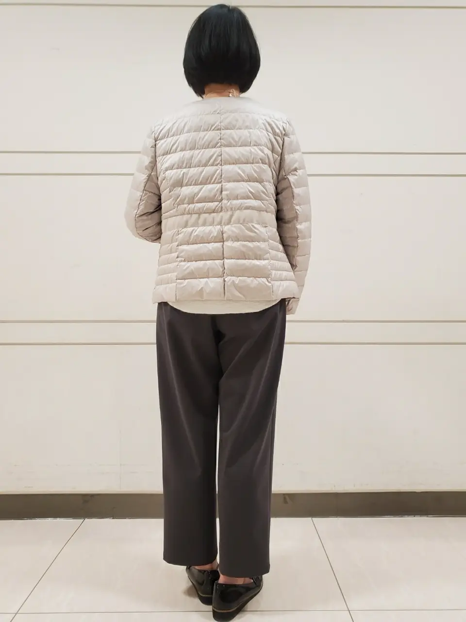 自由区 L スタッフ コーディネート画像