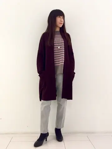 自由区 L スタッフ コーディネート画像