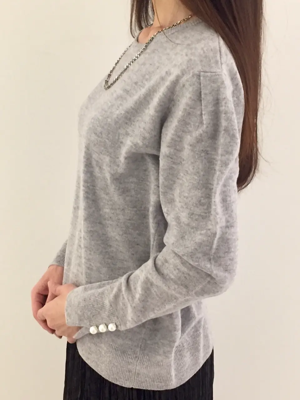 自由区 L スタッフ コーディネート画像