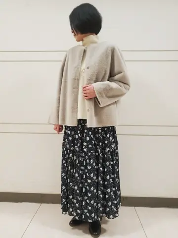 自由区 L スタッフ コーディネート画像