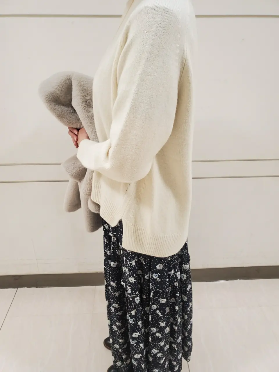 自由区 L スタッフ コーディネート画像