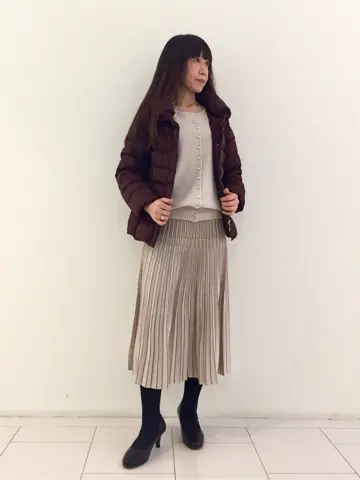 自由区 L スタッフ コーディネート画像