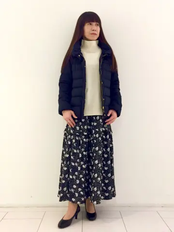 自由区 L スタッフ コーディネート画像