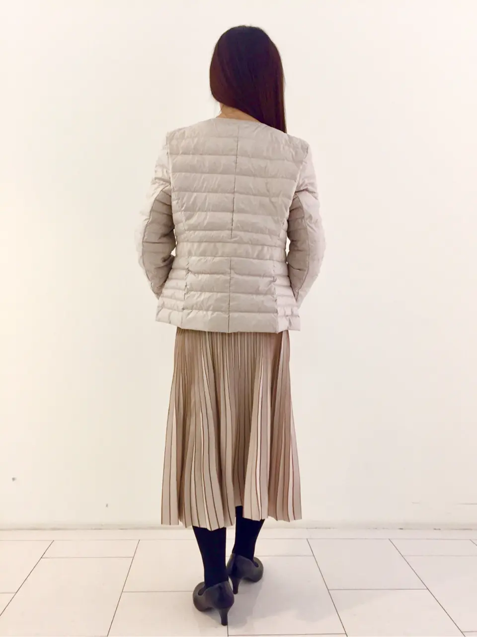 自由区 L スタッフ コーディネート画像