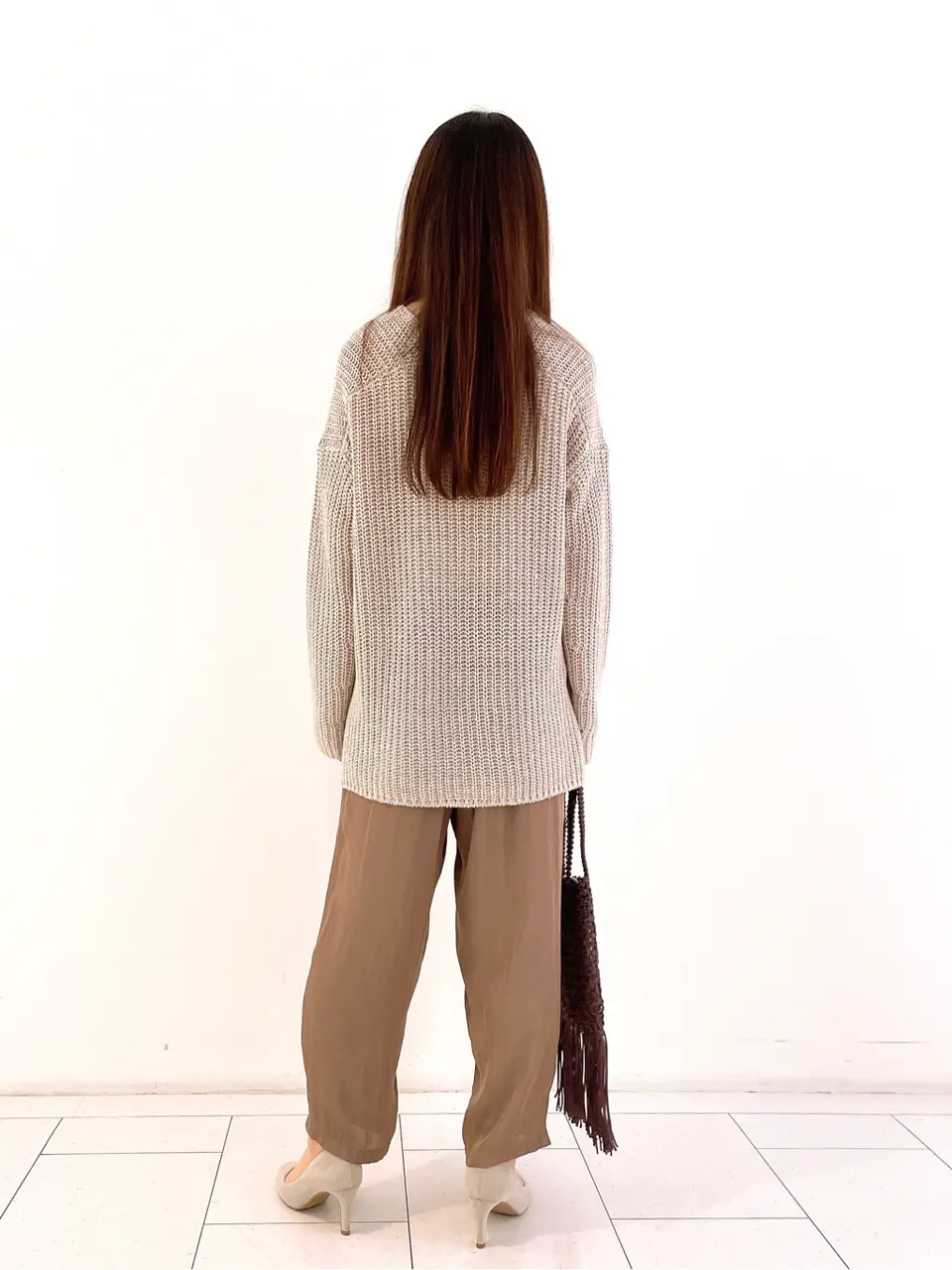 自由区 L スタッフ コーディネート画像