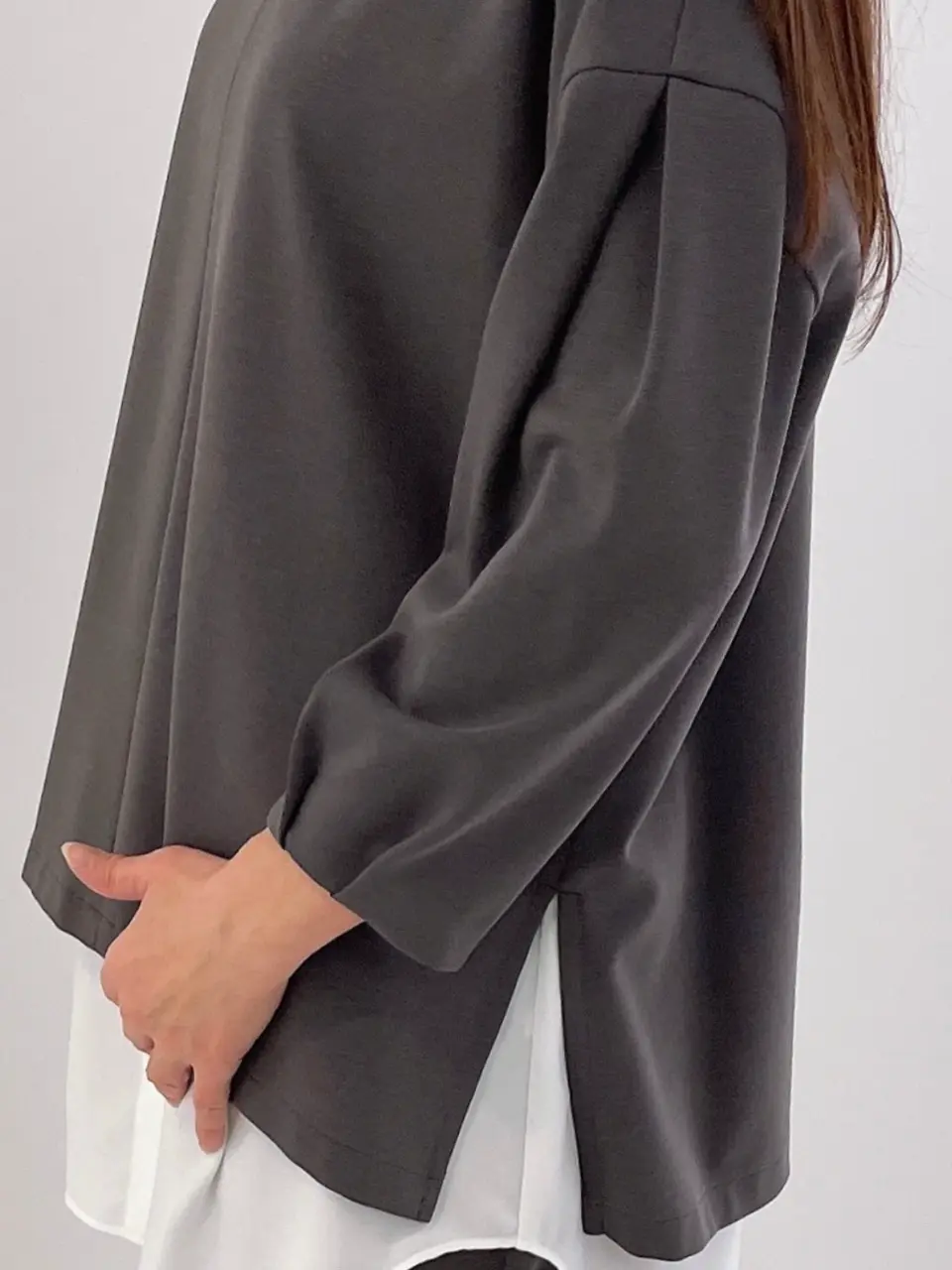 自由区 L スタッフ コーディネート画像