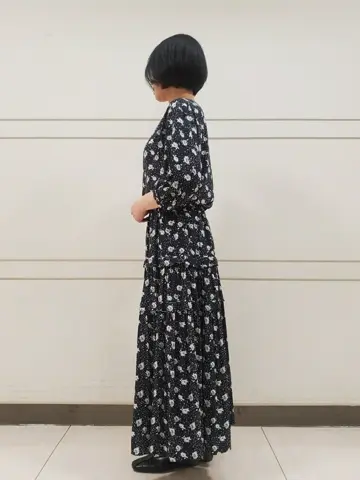 自由区 L スタッフ コーディネート画像