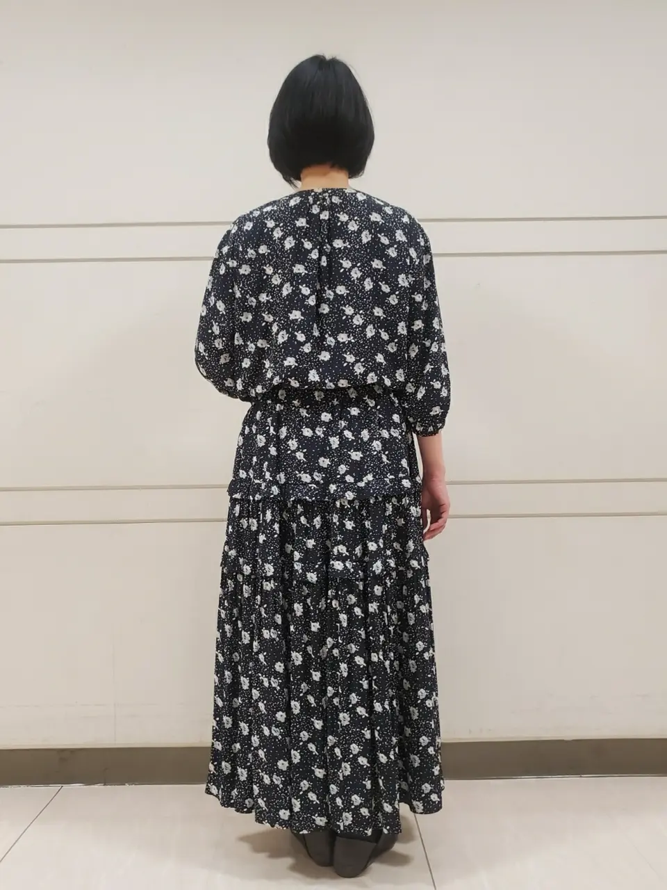 自由区 L スタッフ コーディネート画像