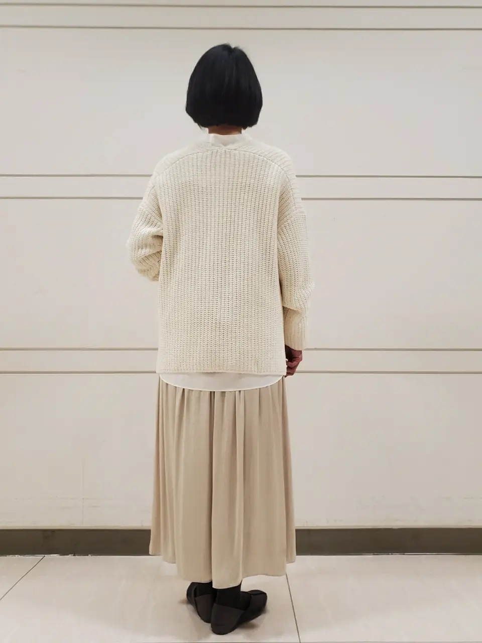 自由区 L スタッフ コーディネート画像