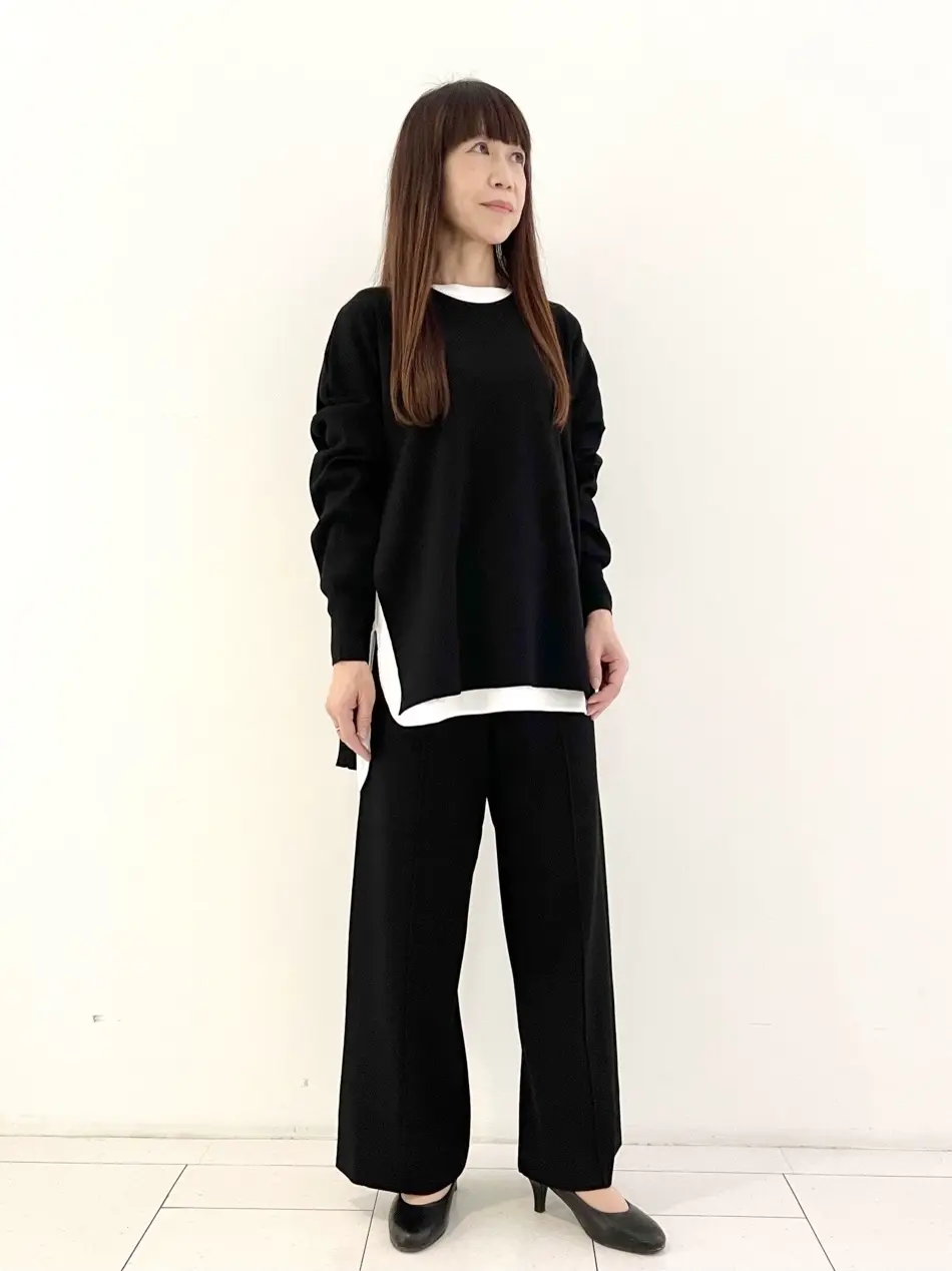 自由区 L スタッフ コーディネート画像