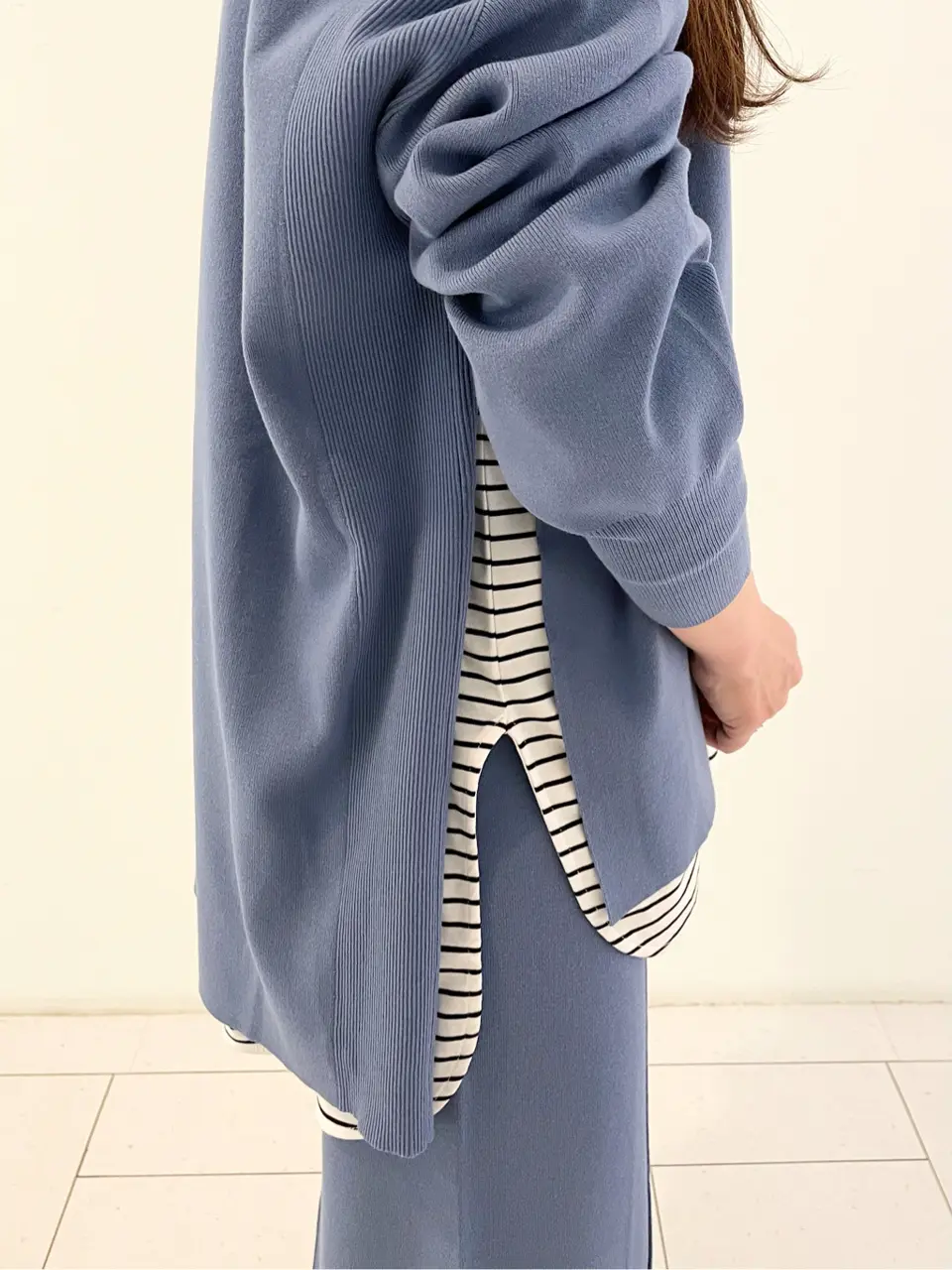 自由区 L スタッフ コーディネート画像